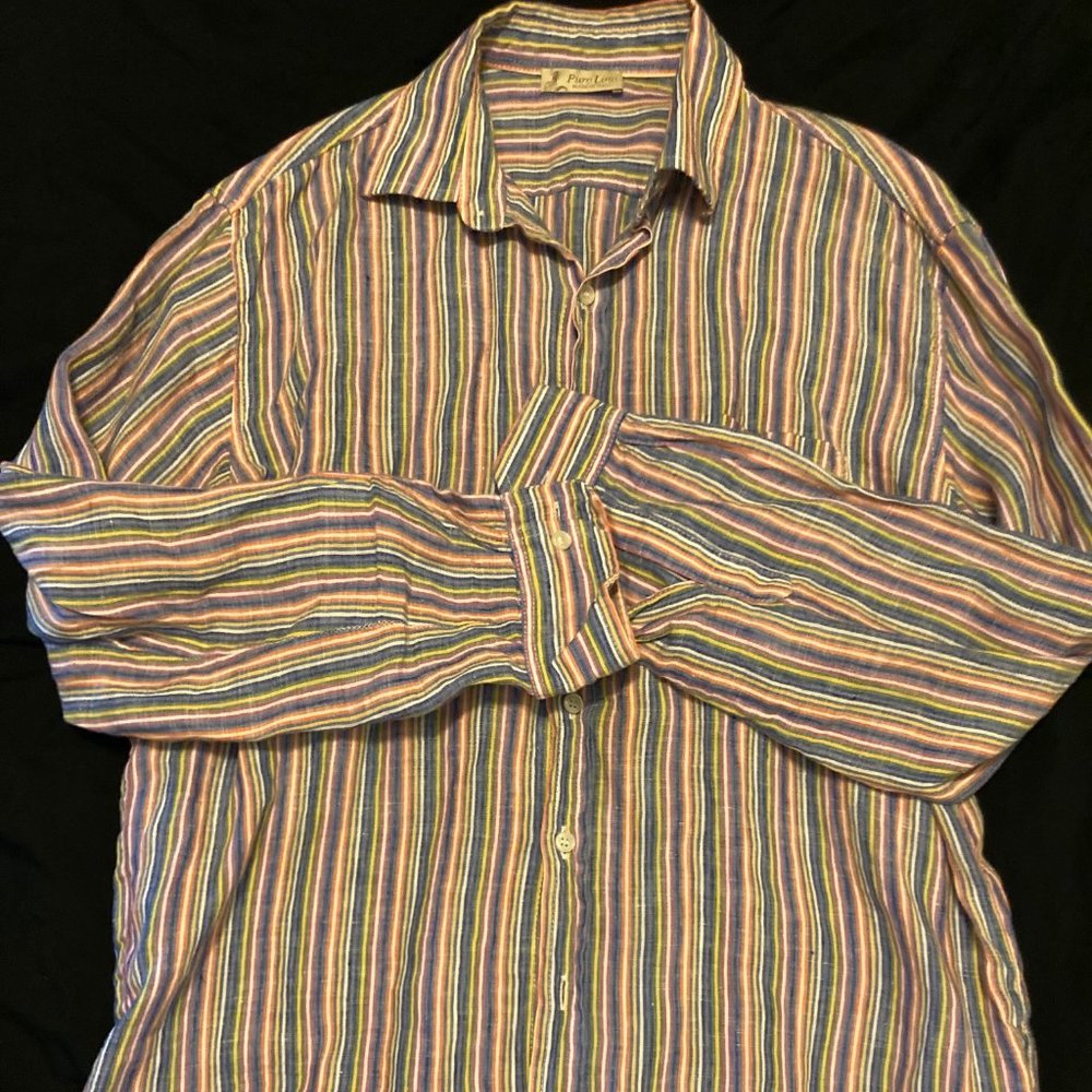 Puro Lino Italian Linen Button-Down